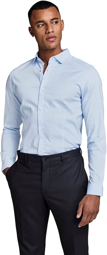 Imagen de Jack & Jones Camisa súper Delgada camisa L 98% algodón en OfertitasTOP
