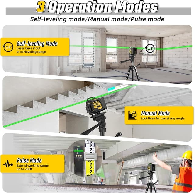 Thumbnail 4 de Laser Level 4D 16 Lines with 4800mAh Battery