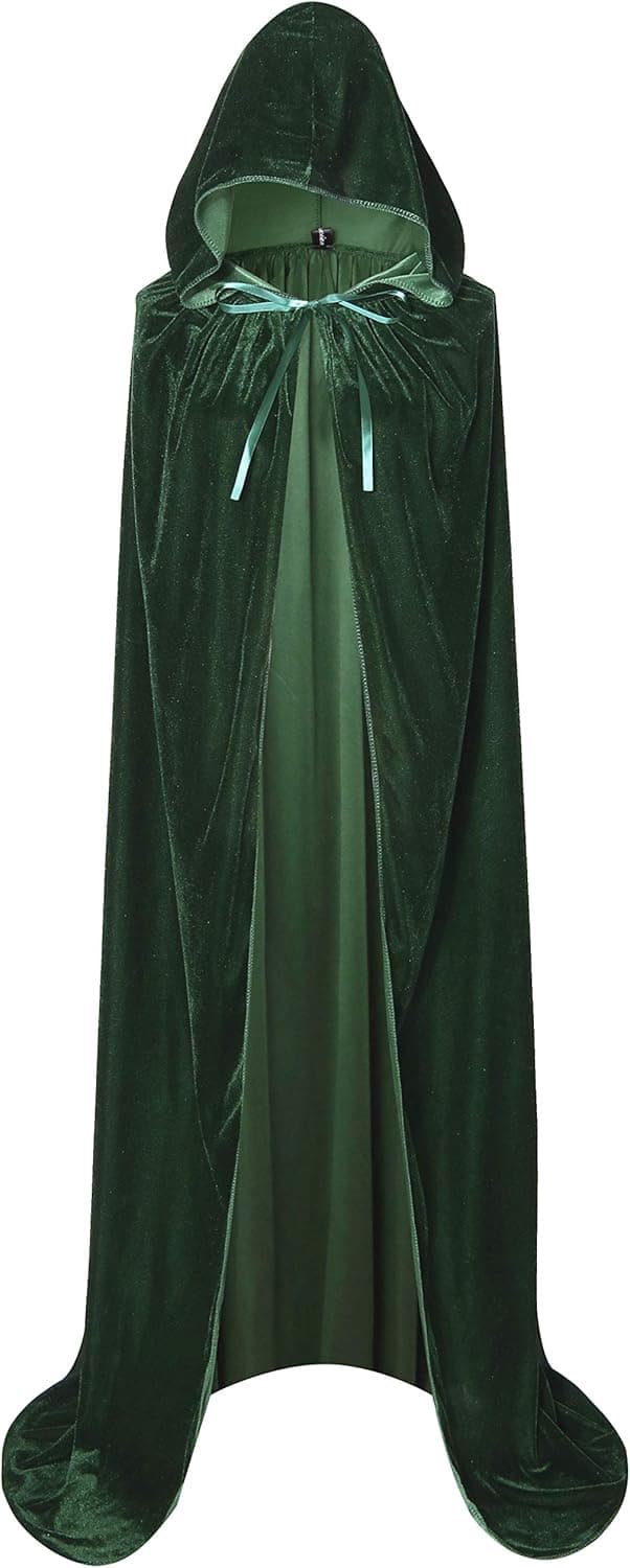 Thumbnail 1 de Txian Full Length Hooded Velvet Cloak 59