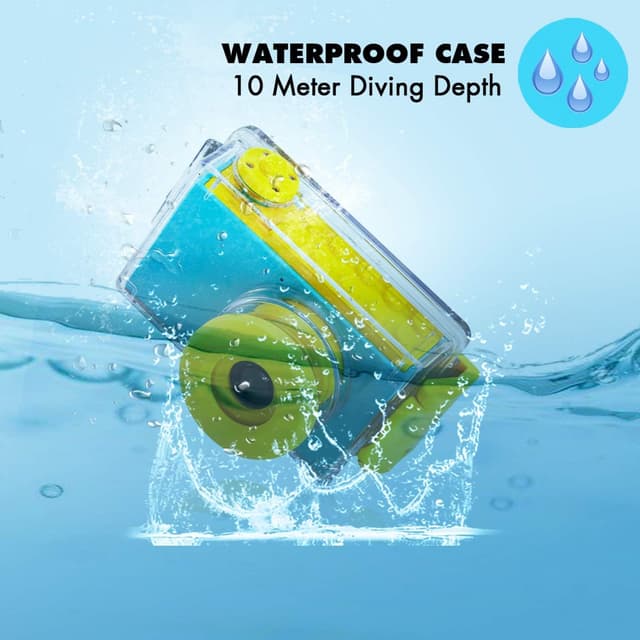 Detalle 2 de ShinePick Kamera Digitalkamera Blau