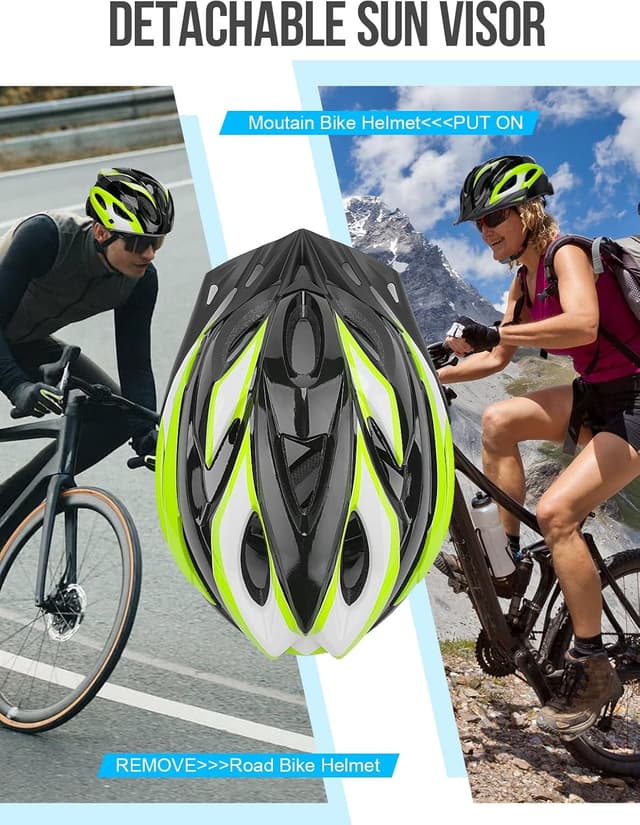 Thumbnail 6 de Bike Helmet with Light for Adults 58-62cm