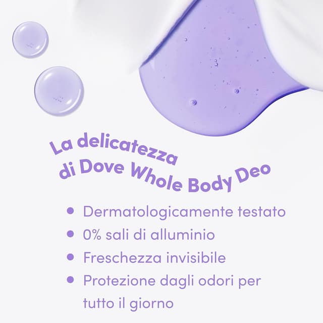 Thumbnail 3 de Dove Whole Body Deo 75ml deodorante lavanda