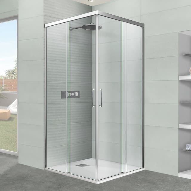 Imagen de Ibermampara Estambul-6 mampara de ducha angular en OfertitasTOP