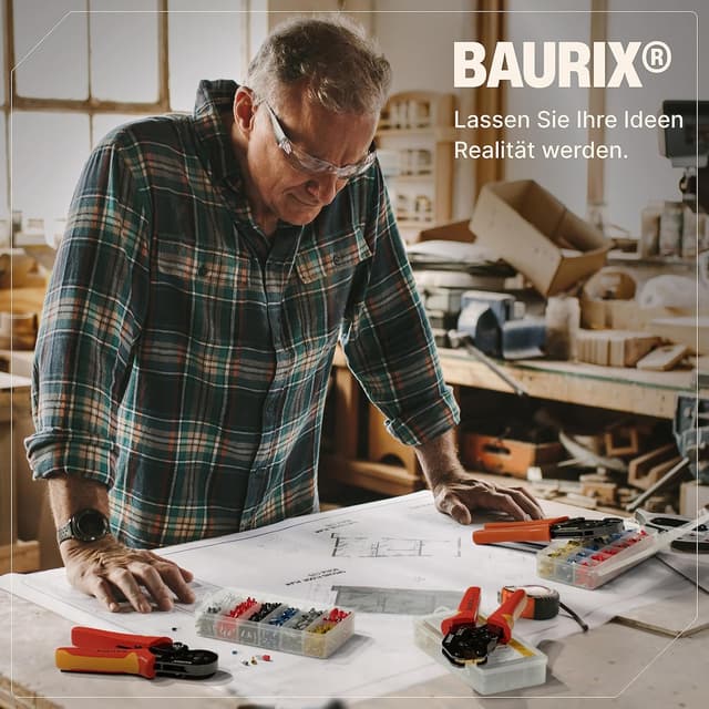 Thumbnail 6 de BAURIX PERSEUS Crimpzange-Set 0,25–10 mm² 📮