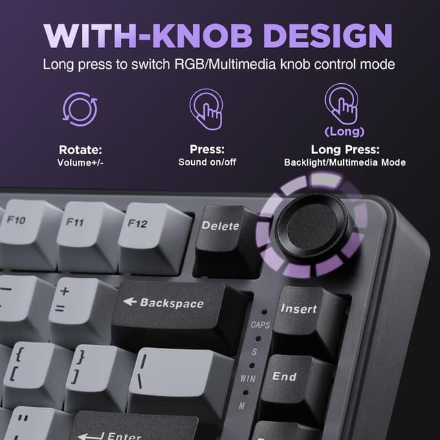 Thumbnail 6 de YUNZII B75 75% Mechanical Keyboard