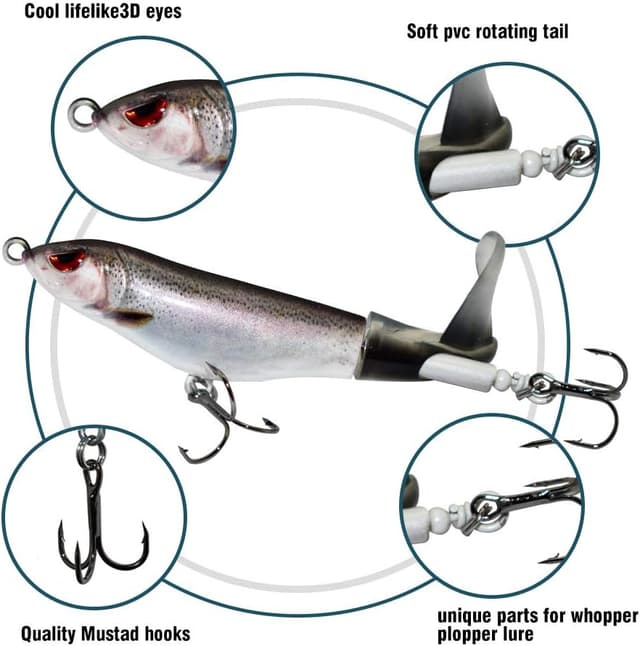 Detalle 2 de ODS Angelköder Wobbler 110 mm, 3 Stück