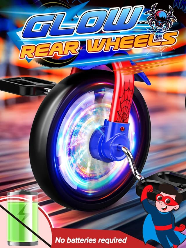 Thumbnail 6 de Spider Toddler Tricycle with Lighted Wheels 1-3