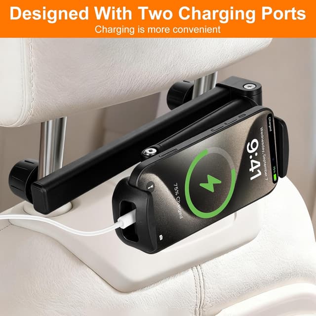 Thumbnail 4 de VINATO Soporte Tablet Coche iPad 360°