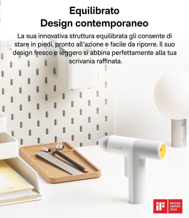 Thumbnail 2 de HOTO Pistola Colla a Caldo Senza Fili Pro 3000 mAh