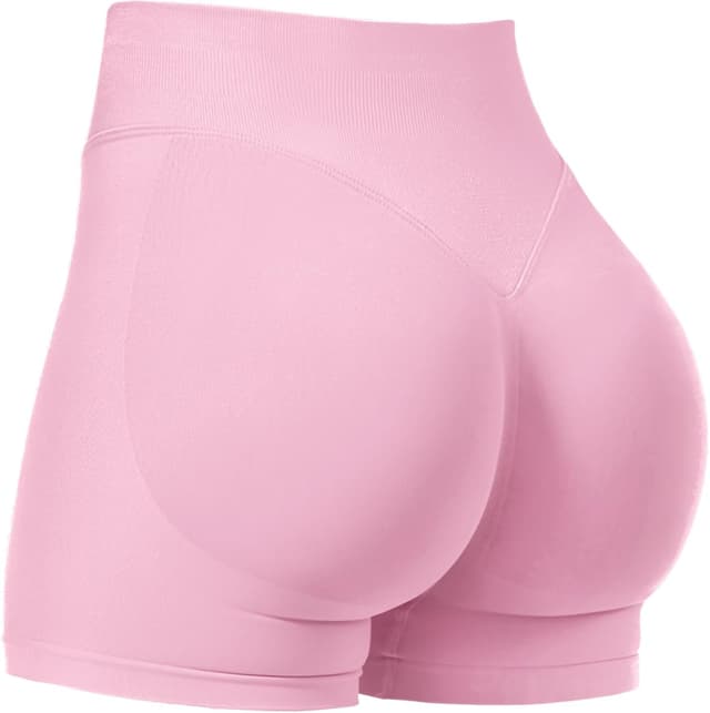 Detalle de VOYJOY Impact Scrunch Workout Shorts for Women (2.5–6 in inseam)