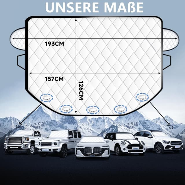 Thumbnail 5 de Autreykorn Frontscheibenabdeckung 157×126 cm