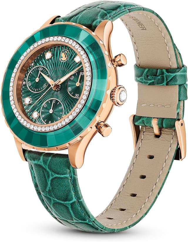 Detalle 1 de Swarovski Octea Chrono Uhr Roségold 37 mm