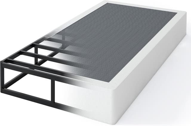 Detalle de QEROMY 9 Inch High Profile Box Spring with Sturdy Metal Frame (Twin Size)