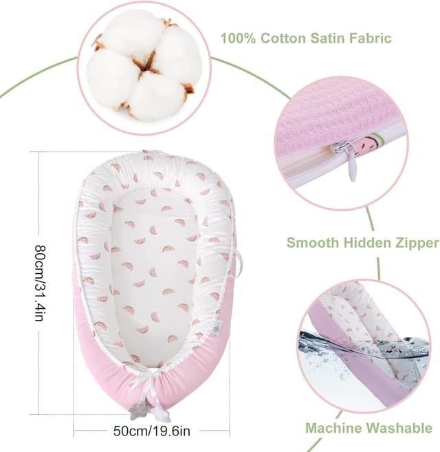 Detalle 2 de YGJT Baby Nest Pod Newborn Lounger 0–12 months