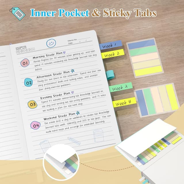 Detalle 2 de Smarpau A5 lined notebook, 360 pages