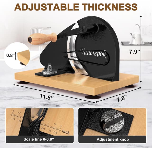 Thumbnail 2 de vanerepok Manual Bread Slicer 0.8 in