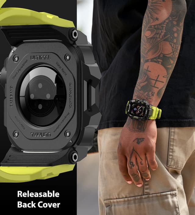 Detalle de ULTIMAL Rugged Case 45mm shockproof strap