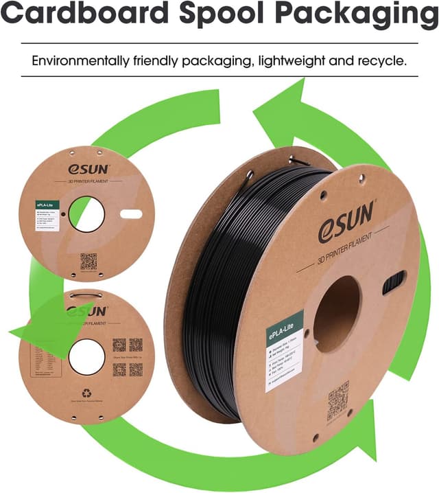 Thumbnail 6 de eSUN Filamento PLA 1,75 mm 4 kg per stampa 3D 🖨