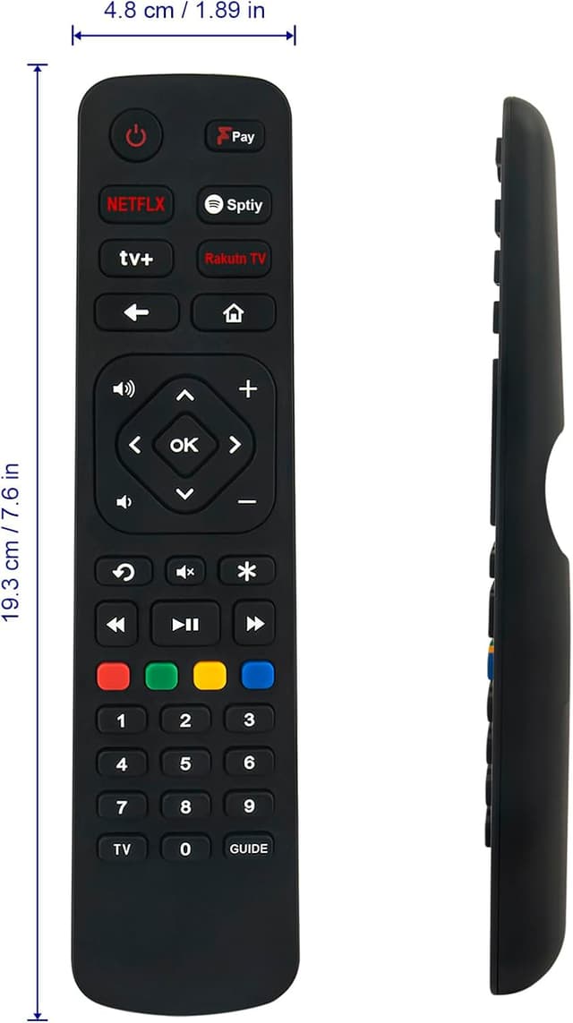Detalle de VINABTY RC-NW 3226001042 remote for TVs