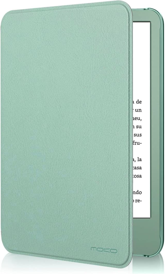 Imagen de MoKo Funda Compatible con 6" Nuevo Kindle(11ª Generación 2024/2022), Carcasa Ligera Cubierta con Auto Activación/Reposo para Kindle 2024/2022 11ª Generación e-Reader, Agave Verde en OfertitasTOP