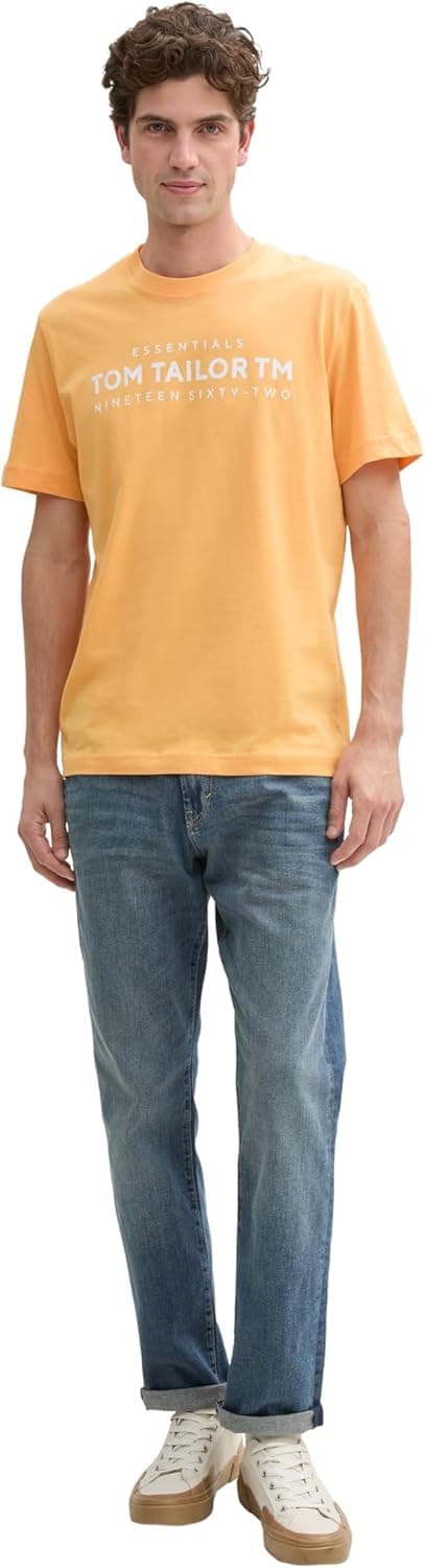 Detalle de Tom Tailor 1045631 T-Shirt da uomo a maniche corte