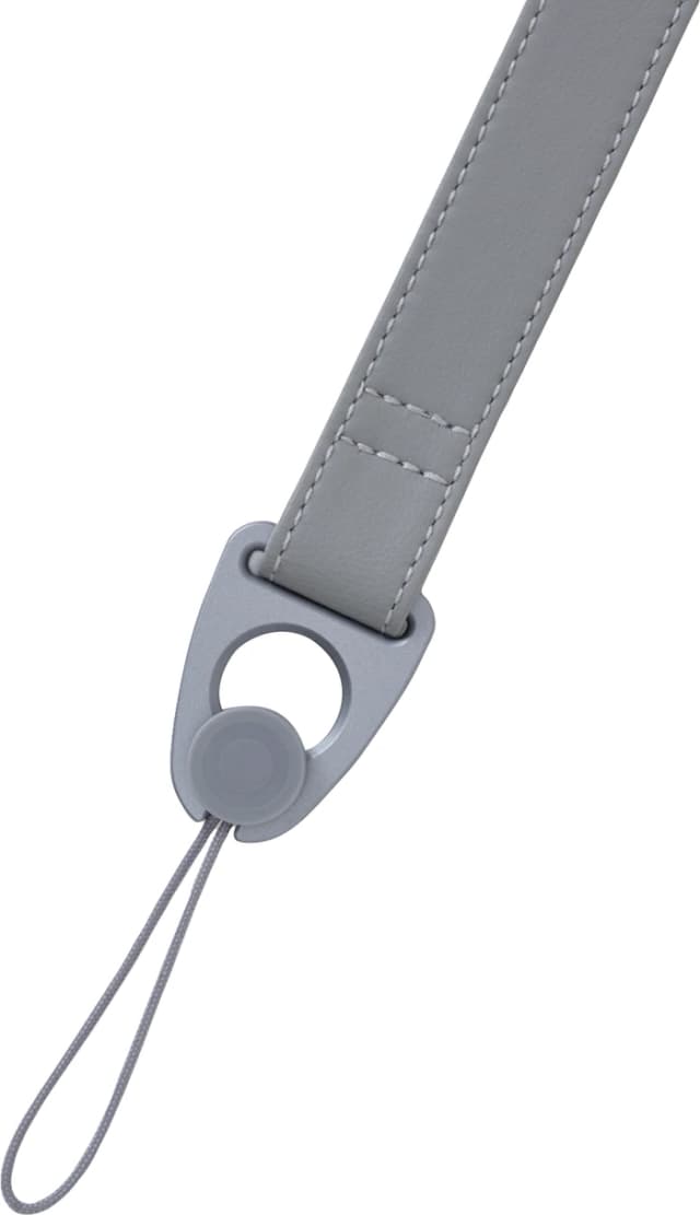 Detalle de Urth Mantle Tragegurt aus Leder in Grau – Kameragurt für System- und Kompaktkameras