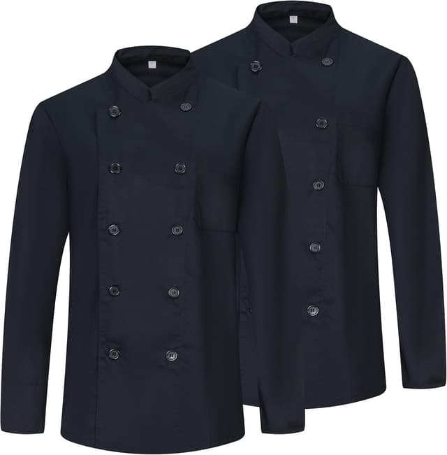Thumbnail 4 de Misemiya KZ-2-842 Veste chef manches courtes 2 piĂšces đš