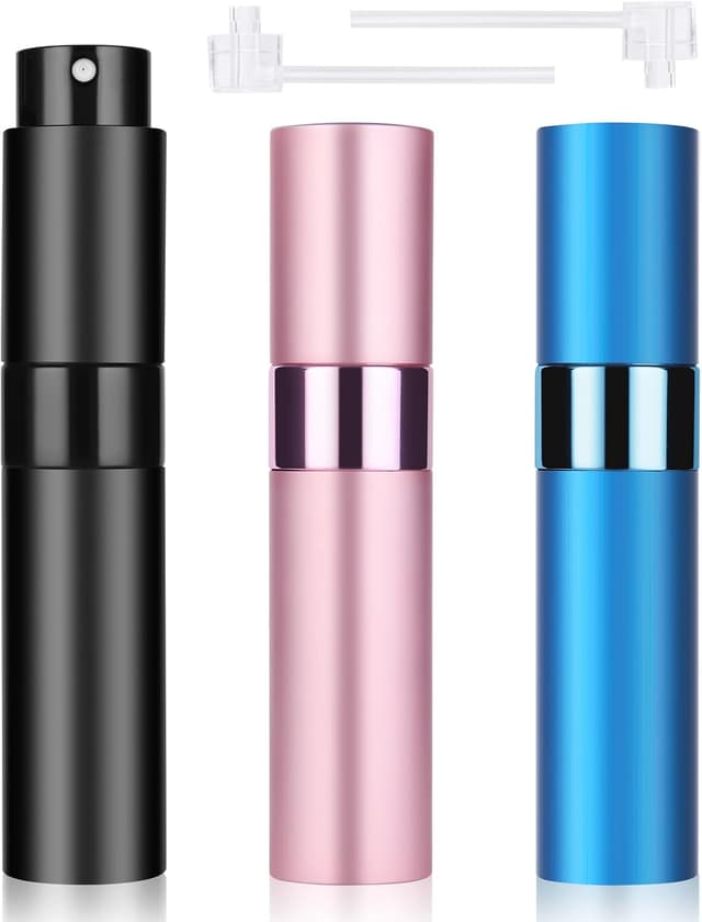 Detalle de ACWOO 3 pezzi mini bottiglia di profumo da 10 ml con atomizzatore portatile
