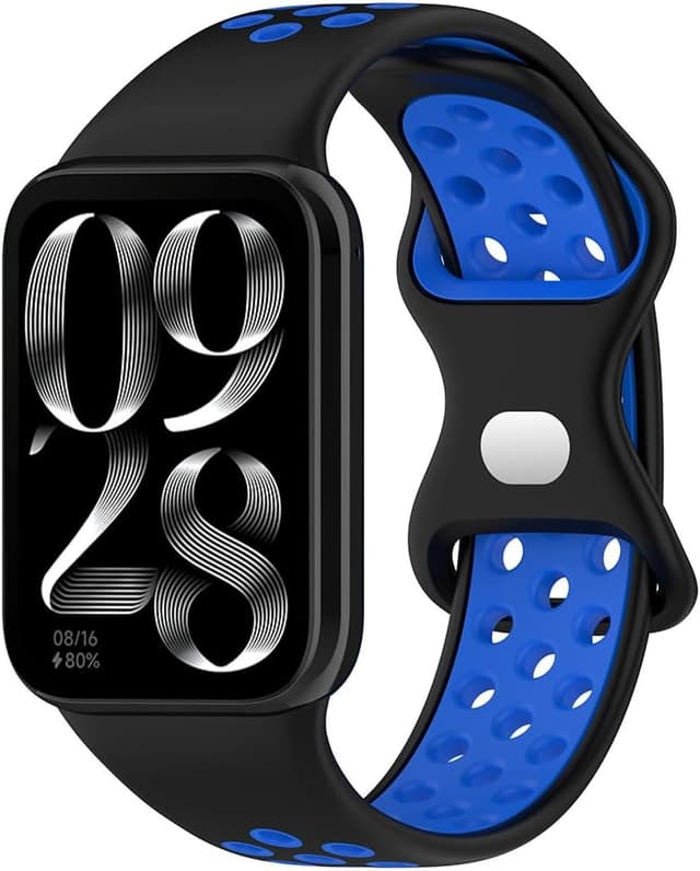 Detalle de BYISYUE Breathable Watch Strap for Redmi Watch 4/5 and Xiaomi Smart Band 8 Pro/9 Pro