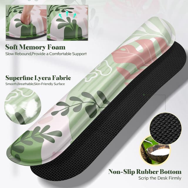 Thumbnail 6 de Gimars Tappetino 3 in 1 mouse e poggiapolsi