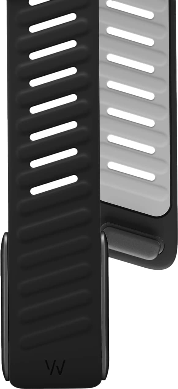 Detalle de WHOOP 5.0 SportFlex Band Schwarz – Sport-Armband für WHOOP One und Peak