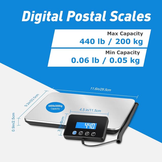 Thumbnail 1 de KUAIVO Postal Scales 200kg