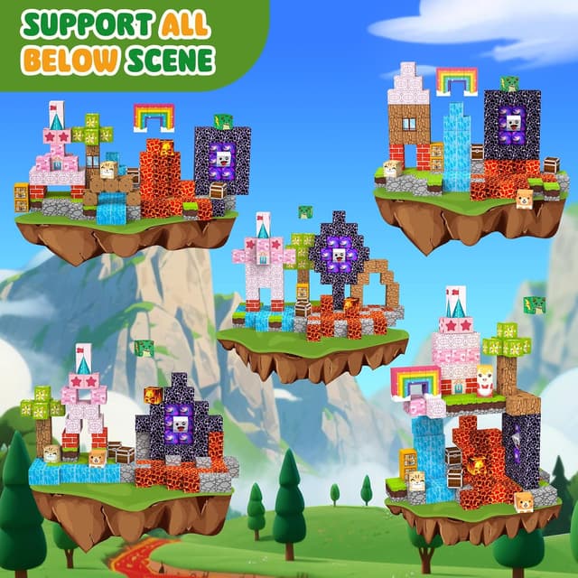 Detalle 2 de Crifeton 150 PCS Costruzioni Magnetiche 2 cm