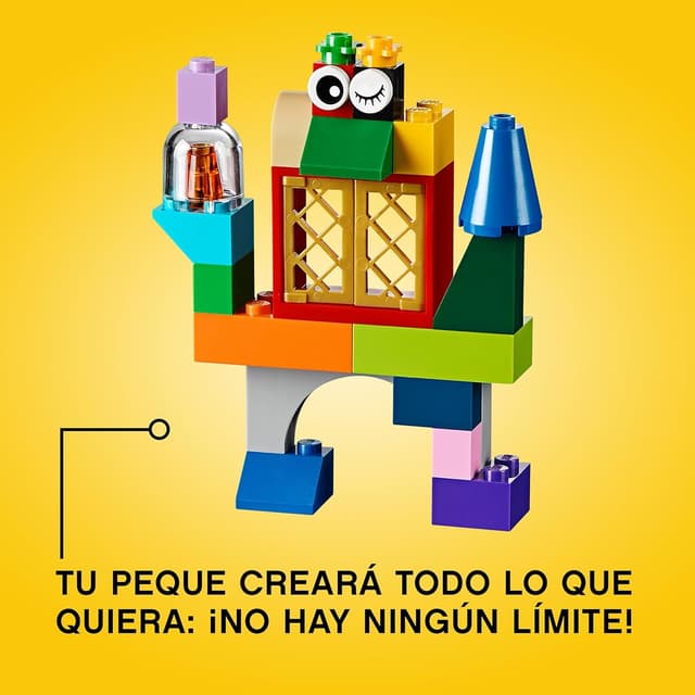 Detalle 2 de LEGO Classic Caja de Ladrillos Creativos Grande 10698: juego de construcción creativo desde 4 años