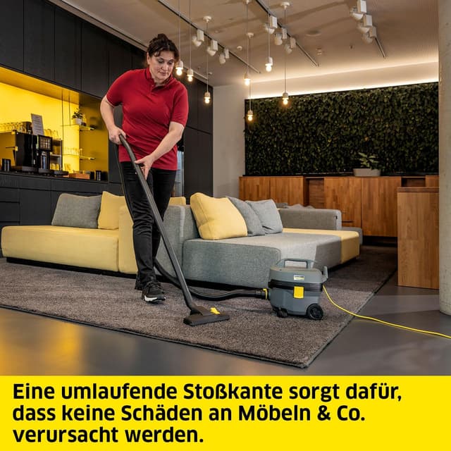 Detalle de Kärcher T 7/1 Classic Trockensauger – 23,5 kPa Saugkraft, 7-Liter-Behälter