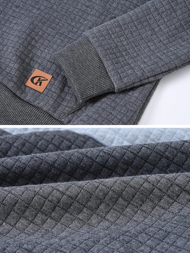 Thumbnail 4 de YuKaiChen Patchwork Hoodie Langarm 1 Stück