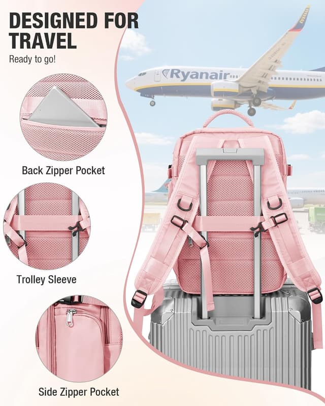 Thumbnail 6 de SZLX Vacuum Backpack Travel Bag with Pump (cabin-size underseat with vacuum compression)