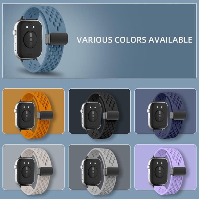 Detalle 2 de MaEiol Huawei Watch Fit strap, blue