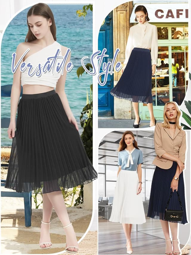 Detalle 2 de Kefiyis Jupe longue plissée S