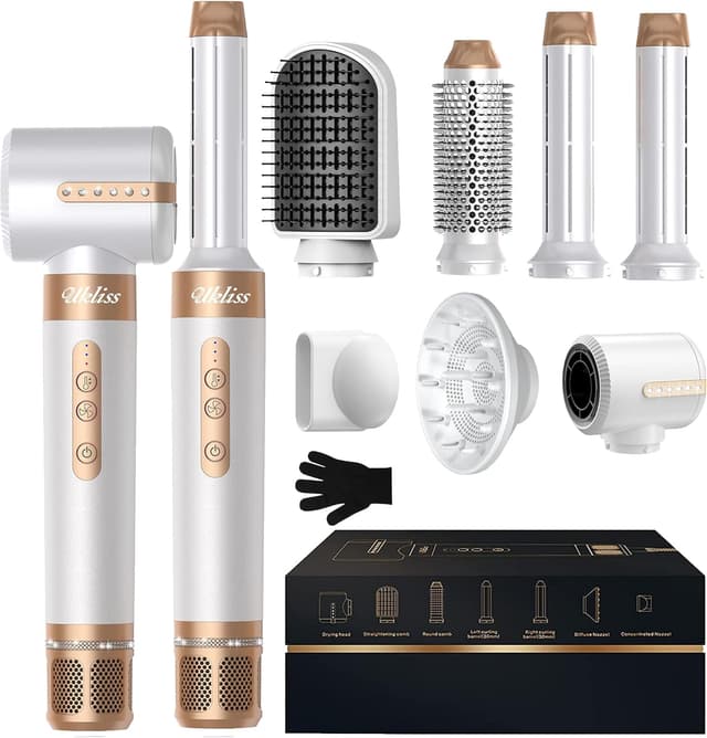 Detalle de UKLISS Airstyler 7 en 1 secador profesional