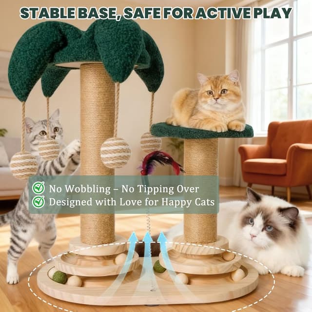 Thumbnail 6 de Jukibole 6-in-1 Katzenspielzeug 6-in-1 Holz