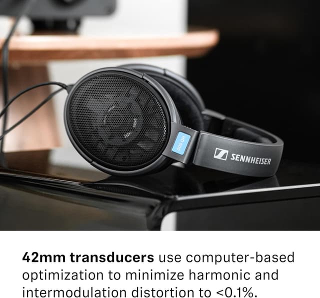 Detalle 1 de Sennheiser HD 600 Open-Back Headphones