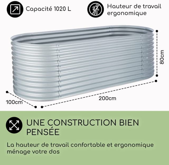 Thumbnail 4 de blumfeldt High Grow Straight Potager surélevé