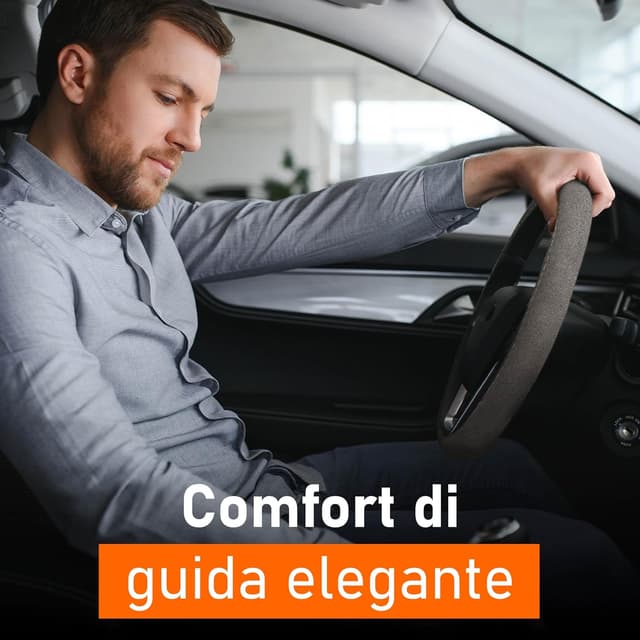 Detalle de Upgrade4cars Coprivolante auto universale 37–39 cm