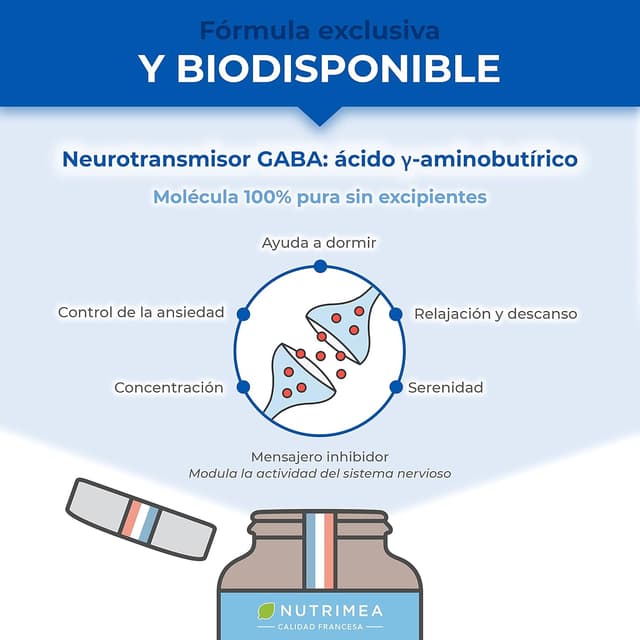 Thumbnail 3 de Gaba 750mg🌿 - Relajante Natural en Cápsulas Veganas (Francia)