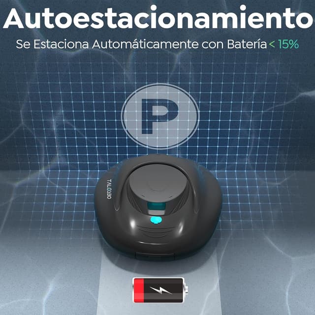 Detalle 2 de TALOSBO PLECO SE: robot per piscina con ricarica rapida e doppia trazione, fino a 80 m²