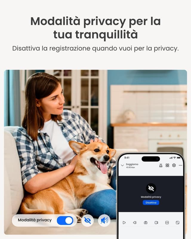 Thumbnail 5 de Reolink E1 Telecamera WiFi 4MP