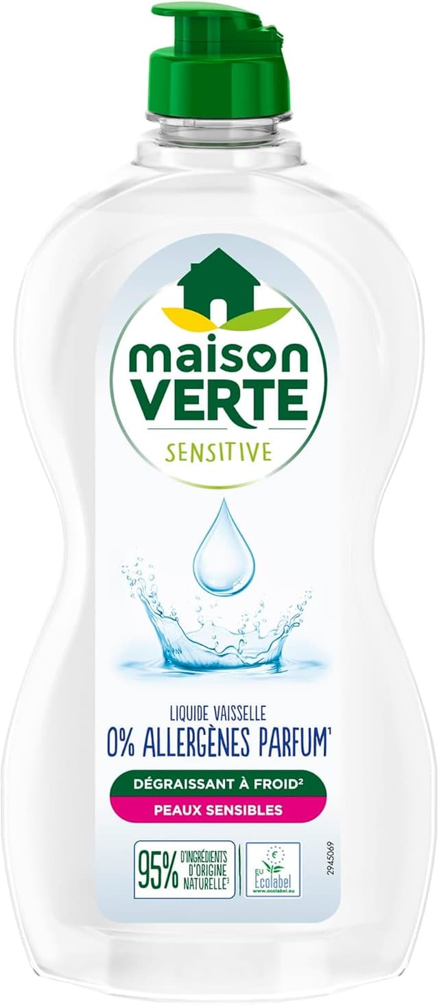 Thumbnail 3 de Maison Verte Sensitive Liquide Vaisselle 500 ml