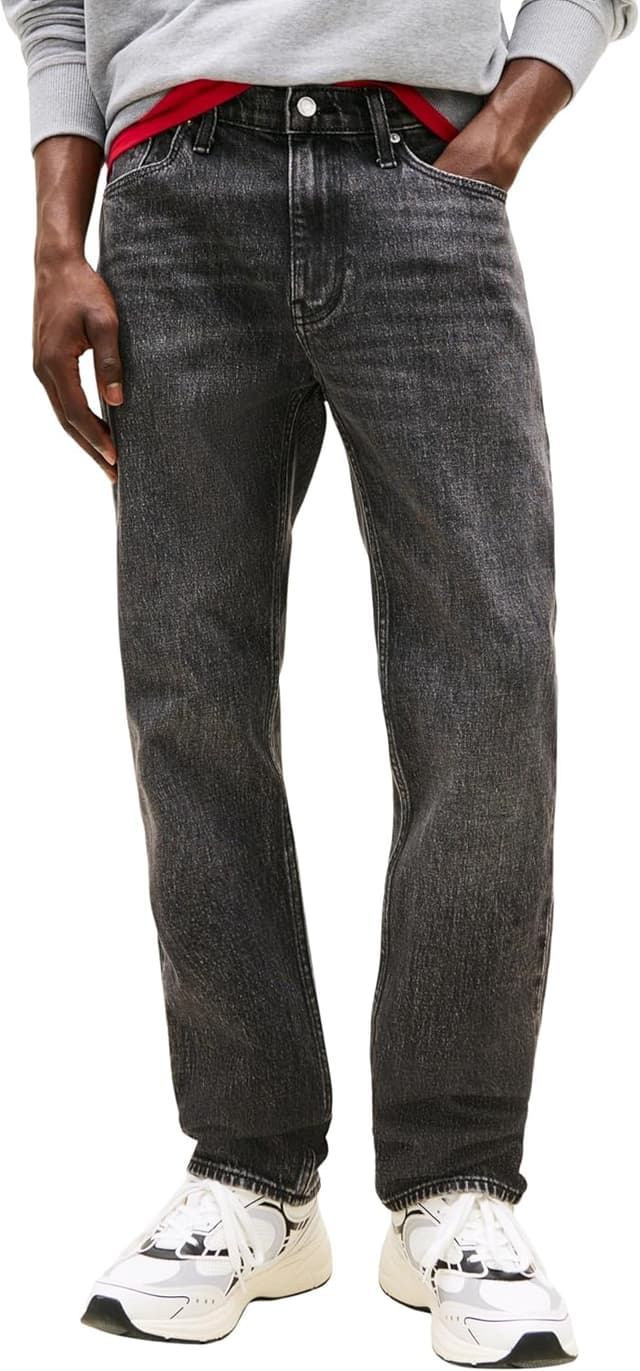 Detalle de Tommy Jeans Uomo Jeans Ryan Slim Straight Leg