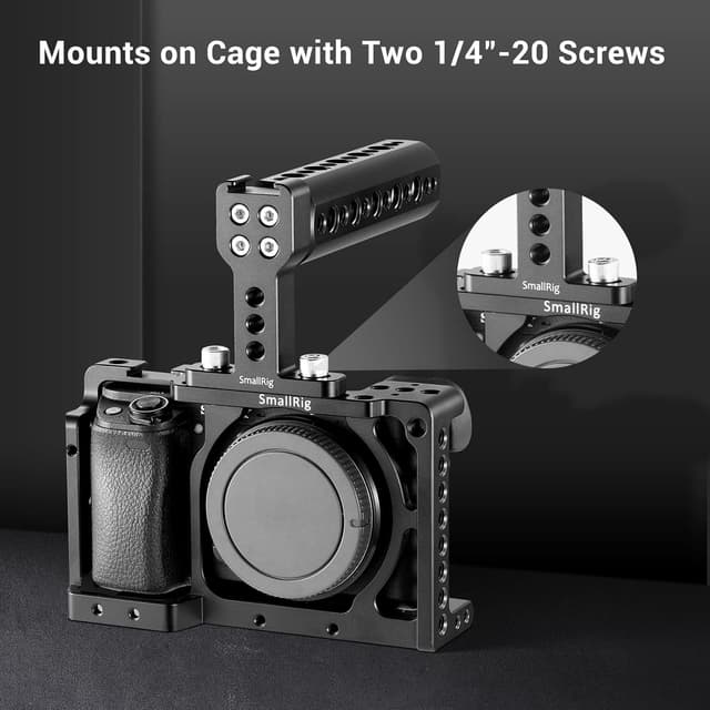 Thumbnail 3 de SMALLRIG Top Handle Grip 1638C 30–40 mm